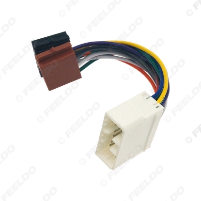 Picture of Car CD Radio Audio ISO Wiring Harness Adapter for Subaru 1992+ Renault Traffice 2014+ Auto ISO Head Units Wire Cable