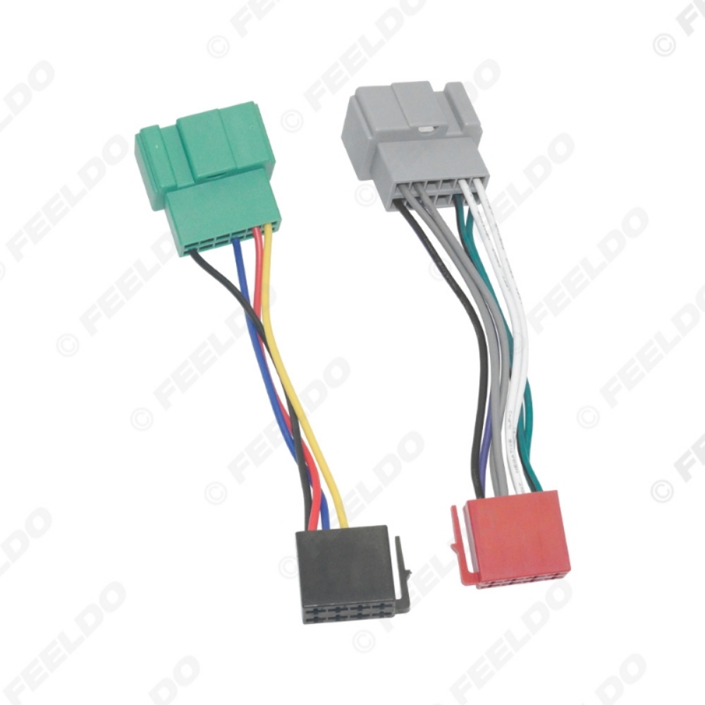 FEELDO CAR ACCESSORIES OFFICIAL STORE. Car CD Radio Audio ISO Wiring ...
