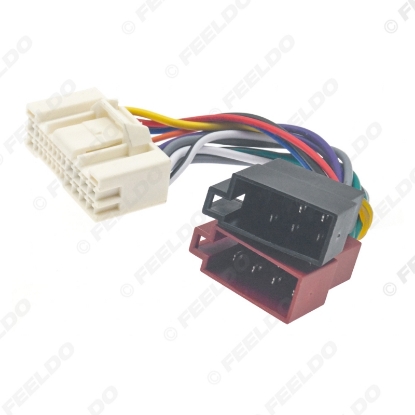 Picture of Car Radio Audio ISO Wiring Harness Adapter for Hyundai KIA (2004+) Auto ISO 24Pin Head Units Wire Cable