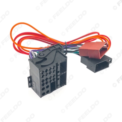 Picture of Car Radio Audio ISO Wiring Harness Adapter for Mercedes-Benz 2004+ Opel 2003+ Auto Stereo ISO Head Units Wire Cable