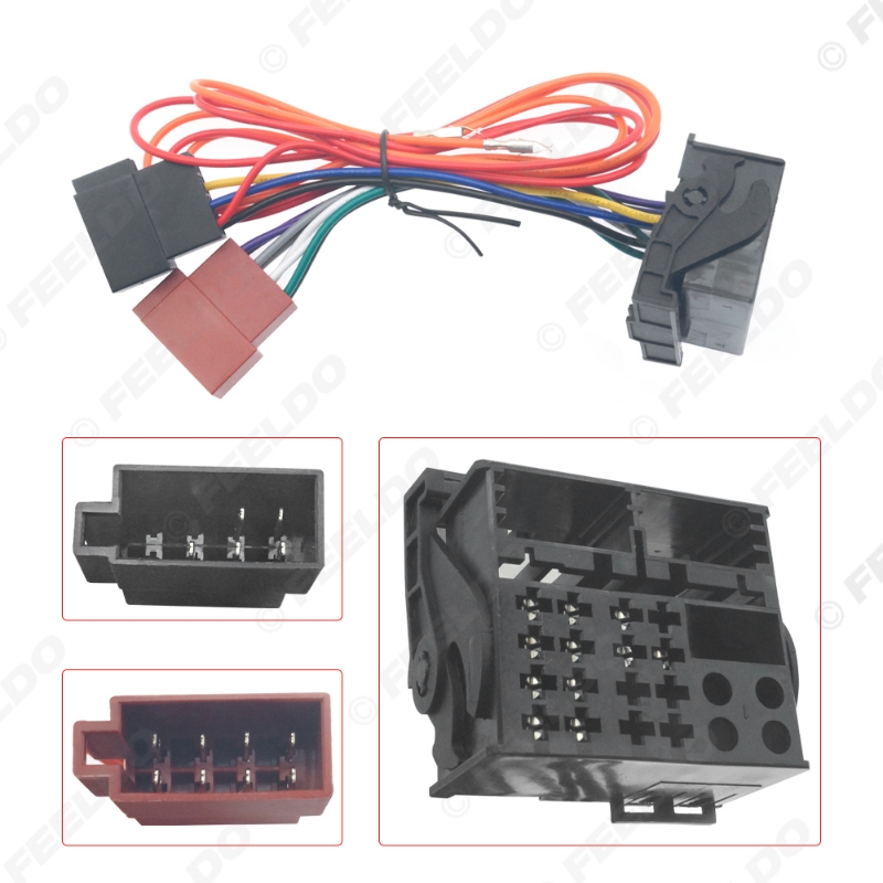 FEELDO CAR ACCESSORIES OFFICIAL STORE. Car Radio Audio ISO Wiring ...