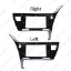 Picture of Car Audio 10.1" Big Screen 2DIN Fascia Frame Adapter For Toyota Corolla 2017 Stereo Dash Fitting Panel Frame Kit