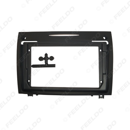 Picture of Car Audio Face Plate Fascia Frame For Mercedes-Benz SLK 2004-2008 Install 9inch Big Screen Radio Stereo Panel Dash Mount Frame Kit