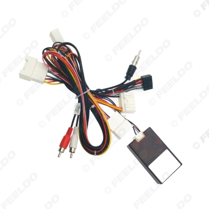 Picture of Car 16Pin Power Wiring Harness Cable Adapter With Canbus For Toyota Avalon(06) RX330/350/RAV4(08) Prius/Prado(10) Stereo Aftermarket Wire Cable
