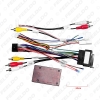 Picture of Car 16pin Audio Wiring Harness For KIA Sportage Hyundai Riona Aftermarket Stereo Installation Wire Adapter