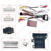 Picture of Car 16pin Audio Wiring Harness For KIA Sportage Hyundai Riona Aftermarket Stereo Installation Wire Adapter