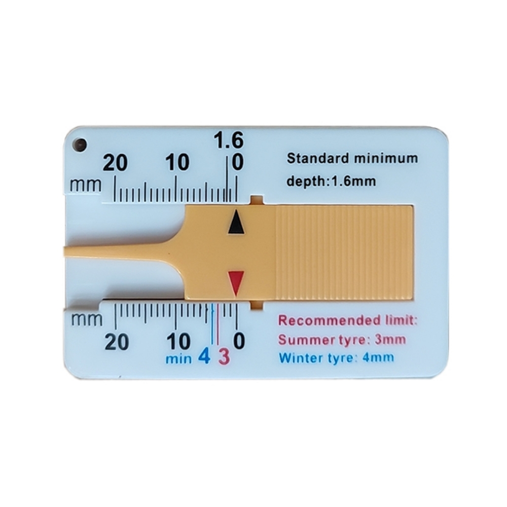 Picture of 1PC Tyre Tread Depth Gauge Car Motorcycle Trailer Van Wheel Measure Tool