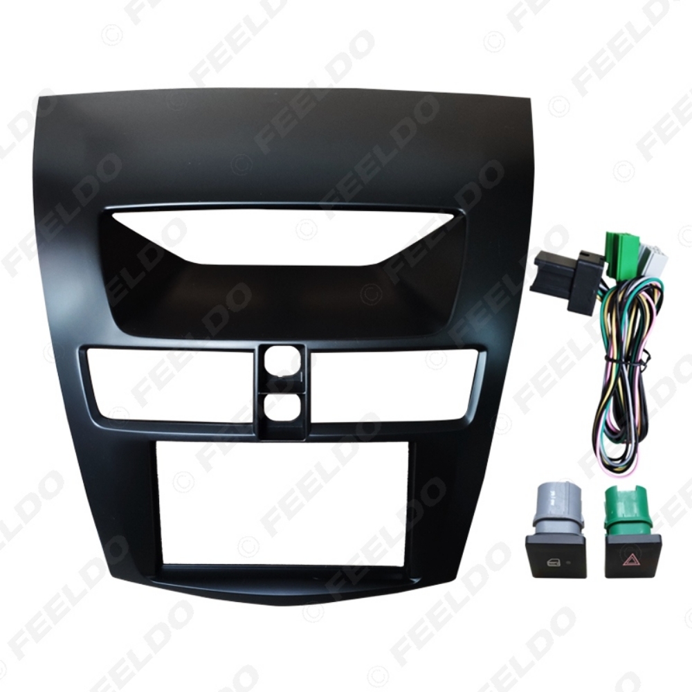 Picture of Car 2DIN Refitting Radio Audio Fascia Frame Bezel For Mazda BT-50 Dash Panel Mount Installation Kit