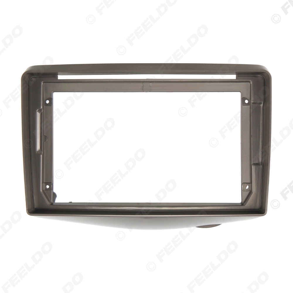 Picture of Car Audio Face Plate Fascia Frame For Toyota Vizi/Yaris/ECHO(Bottom Screen) 9" Big Screen Stereo Panel Dash Mount Refitting Kit