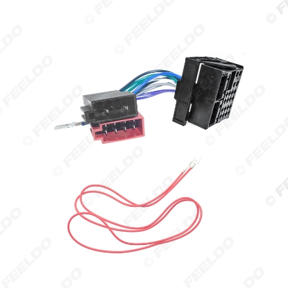Picture of Car CD Radio Audio ISO Wiring Harness Adapter for Volkswagen Audi Skoda Seat Auto ISO Head Units Wire Cable