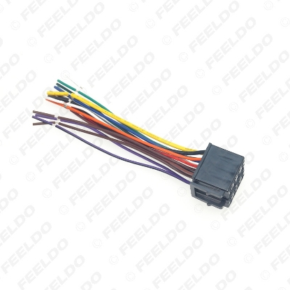 Picture of 16pin For Volkswagen/Audi/Mercedes/For Audio Plug Into OEM Car 2in1 Radio Wiring Harness Adapter CD Wire