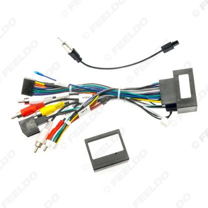 Picture of Car 16pin Audio Wiring Harness With Reaview Wire For Chevrolet Trax/Cruze/Aveo/Sonic/For Buick Regal Stereo Installation Wire Adapter