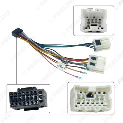 Picture of Car 16Pin Wiring Harness Adapter For Nissan X-Trail T30(03-07/Maxima(00-04)/Murano(04-09) Aftermarket Stereo Install