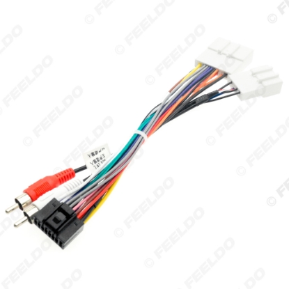 Picture of Car Audio 16pin Wiring Harness Wire cable For Subaru Forester (2012-2015) Stereo Installation Wire Adapter