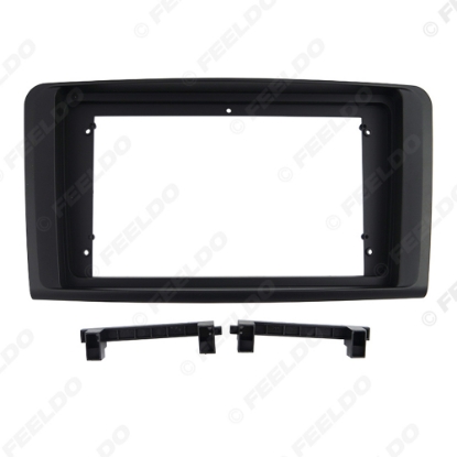 Picture of Car Stereo 2Din Big Screen Fascia Frame Adapter For Mercedes-Benz ML W164 06-11 Audio Dash Fitting Panel Frame Kit