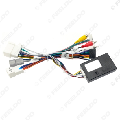 Picture of Car 16pin Power Cord Wiring Harness Adapter With Canbus For Renault Captur/Duster/Kadjar/CLIO Installation Head Unit