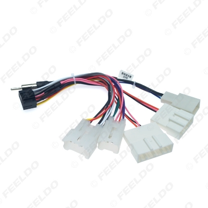 Picture of Car Radio 16PIN Adaptor Wiring Harness For Toyota Audio Power Cable Wire Plug Head Unit Harness