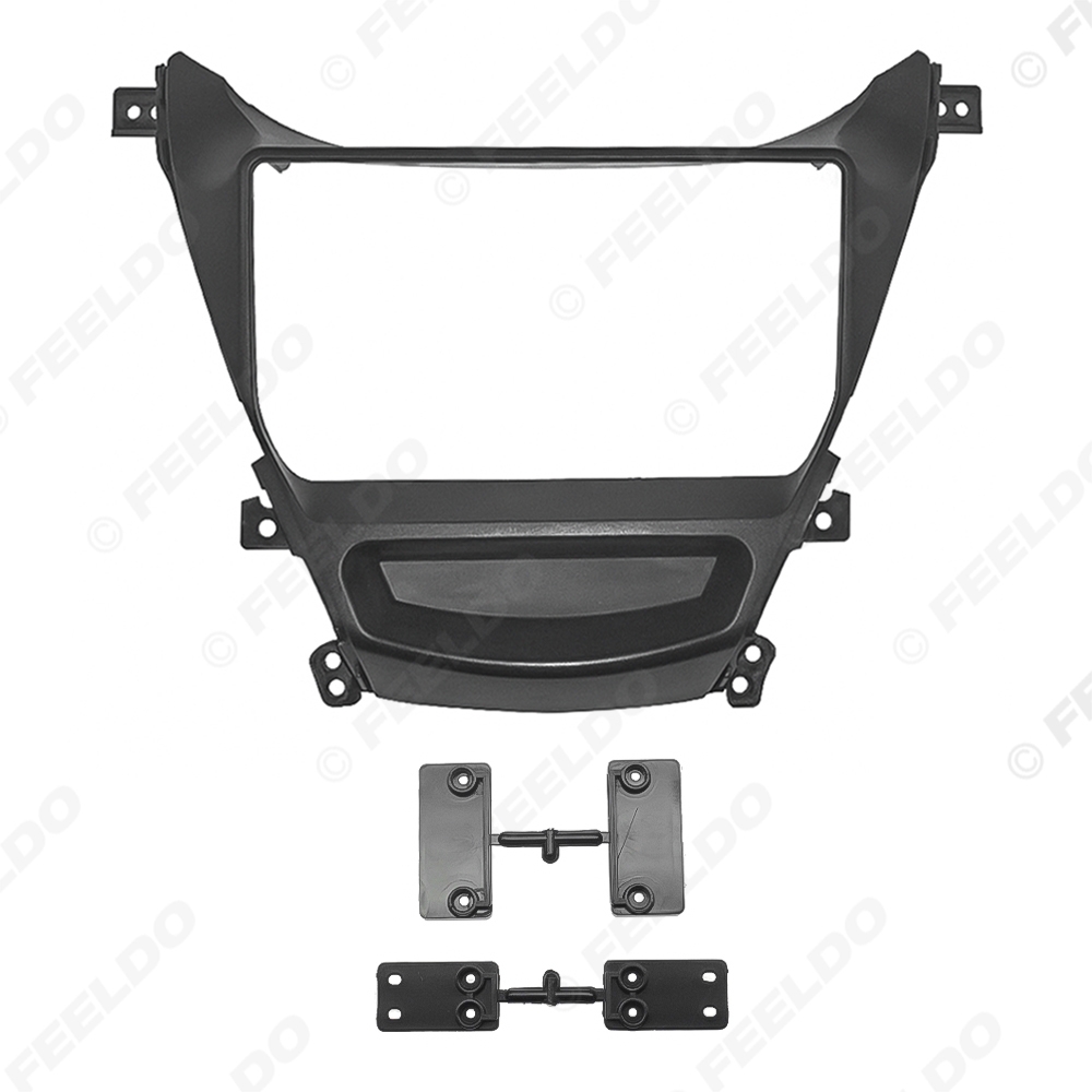 Picture of Car Audio 9" Big Screen 2Din Fascia Frame Adapter For Hyundai Elantra Langdong (2012-2017) Dash Fitting Panel Frame Kit