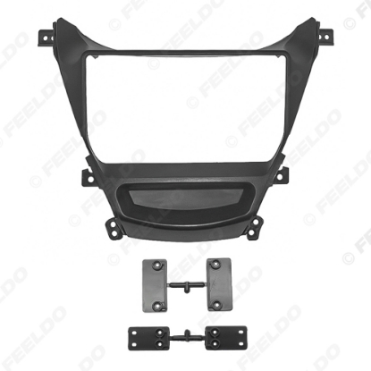 Picture of Car Audio 9" Big Screen 2Din Fascia Frame Adapter For Hyundai Elantra Langdong (2012-2017) Dash Fitting Panel Frame Kit