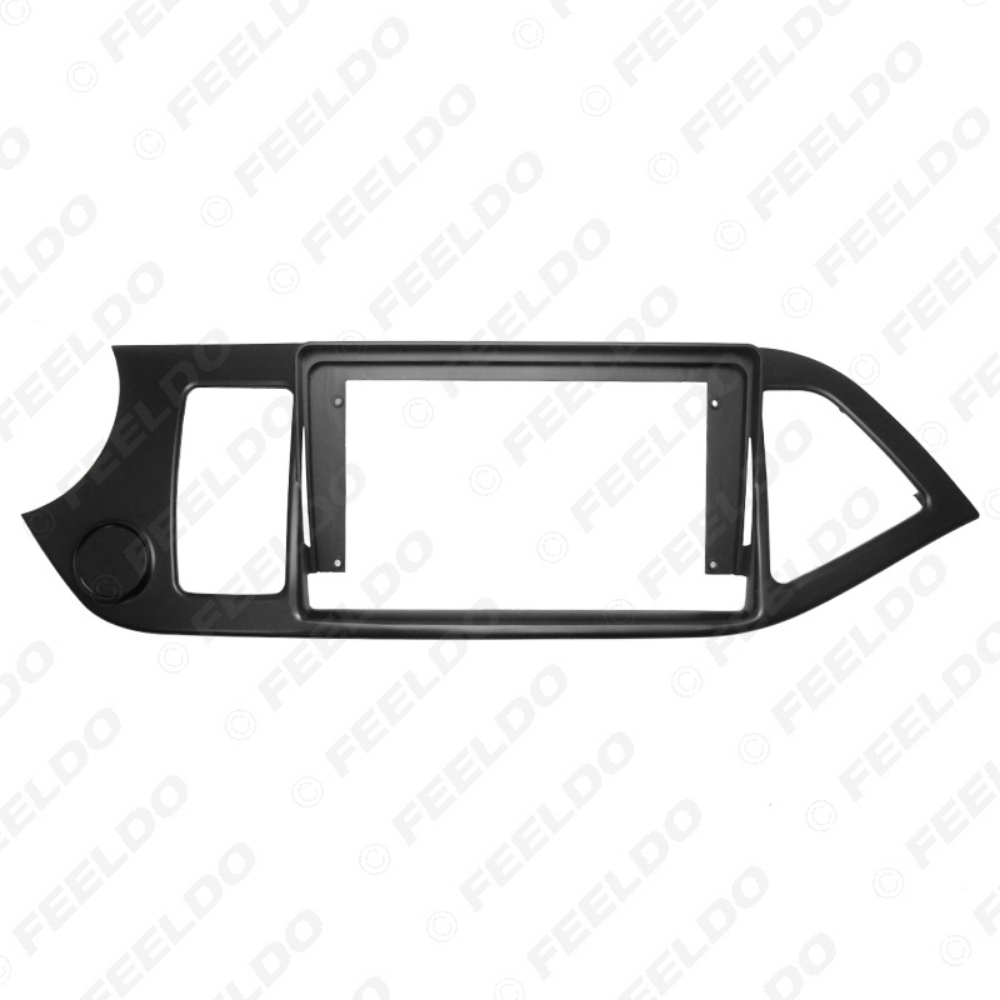 Picture of Car 2DIN Audio Fascia Frame Adapter For KIA Morning Picanto 9" Big Screen DVD Player Dash Fitting Panel Frame Kit