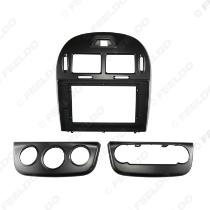 Picture of Car Audio 10.1" Big Screen Dash Fascia Panel Frame Kit Adapter For KIA Cerato 2017 Radio Dash Frame