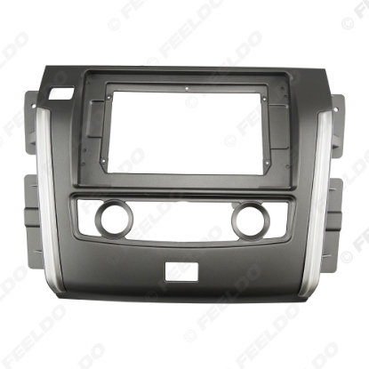 Picture of Car Audio 10.1" Big Screen Dash Fascia Panel Frame Kit Adapter For Nissan Patrol 2015+ Dash Frame