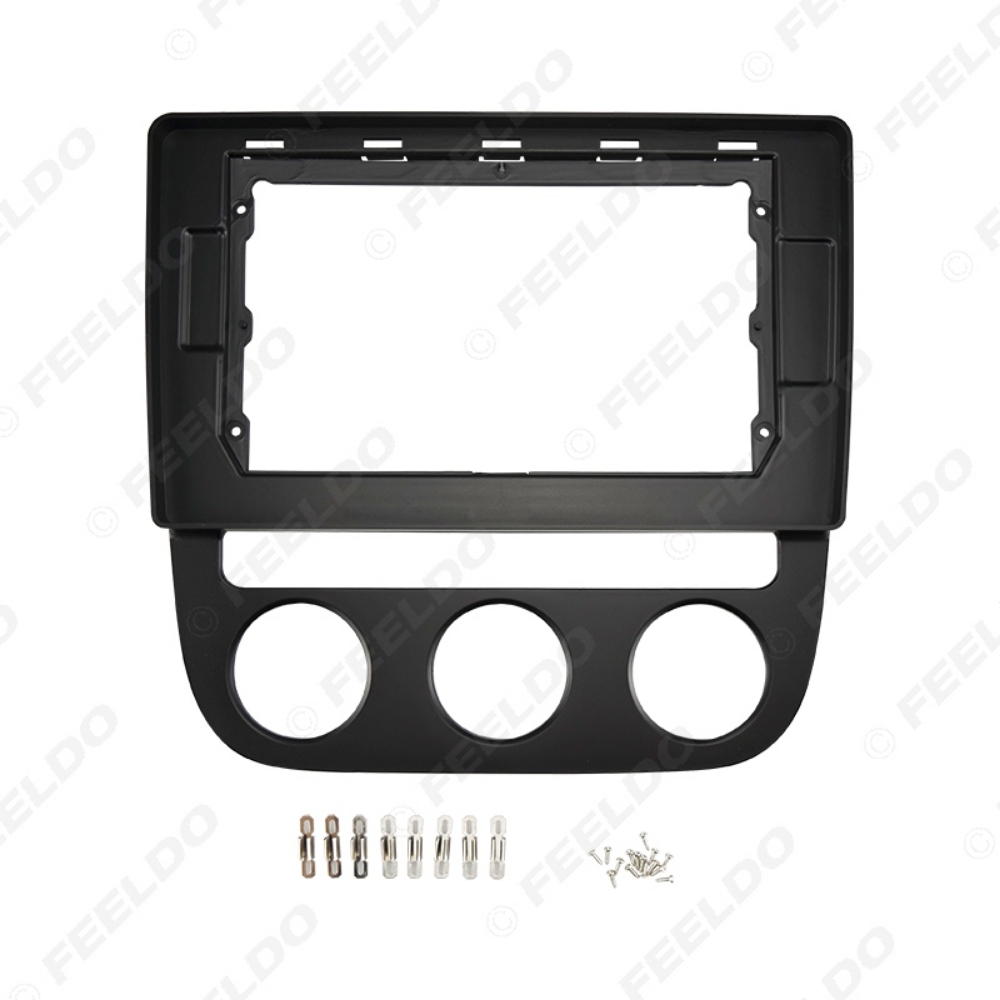 Picture of Car Audio Fascia Frame Adapter For Volkswagen Sagitar 06-10 10.1" Big Screen 2DIN Dash Fitting Panel Frame Kit