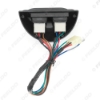 Picture of New Universal Crescent Style Power Window 3pcs switches with Holder & wire Harness