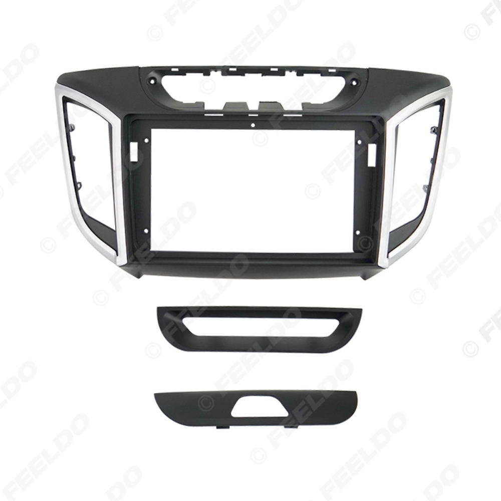 Picture of Car Audio Fascia Frame Adapter For Hyundai IX25 Creta 2014+ 9" Big Screen 2DIN Dash Fitting Panel Frame Kit