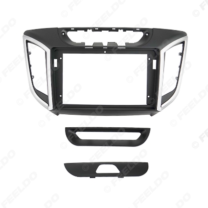 Picture of Car Audio Fascia Frame Adapter For Hyundai IX25 Creta 2014+ 9" Big Screen 2DIN Dash Fitting Panel Frame Kit