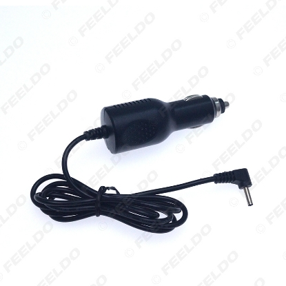 Picture of Car DC12V Cigar Lighter Power Source Charger Adapter Output With 3.5mm Jack Plug