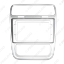 Picture of Car Audio 9" Big Screen Dash Fascia Panel Frame Kit Adapter For Volkswagen Scirocco 2015 Auto Dash Frame