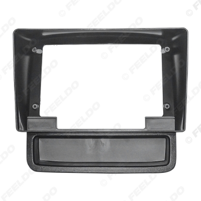 Picture of Car  Audio 10.1" Big Screen Dash Fascia Panel Frame Kit Adapter For Renault Trafic (X83;2011-2014)/Opel Vivaro A(2012-2014)