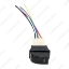 Picture of Universal 5Pins 12V/24V 20A Car Power Window Switch with Blue Illumination Indicator Wiring Cable 
