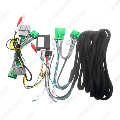Picture of Car 16pin Power Cord Wiring Harness Adapter With Canbus For Volvo S40 C30 C70 2006-2012 Installation Head Unit