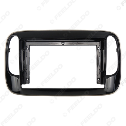 Picture of Car Audio 9" Big Screen Dash Fascia Panel Frame Kit Adapter For Trumpchi GS3 (2017) Auto Radio Dash Frame