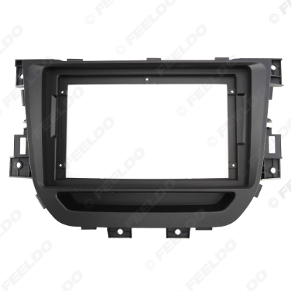 Picture of Car Audio 9" Big Screen Dash Fascia Panel Frame Kit Adapter For Roewe RX3 2018 Auto Radio Dash Frame