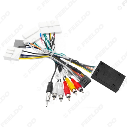 Picture of Car 16pin Power Cord Wiring Harness Adapter With Canbus For Nissan Sylphy/Teana/X-Trall(20-22) Installation Head Unit