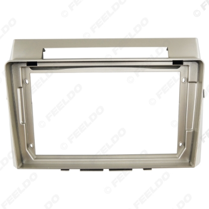 Picture of Car Audio 9" Big Screen Dash Fascia Panel Frame Kit Adapter For Toyota Verso 2006 Radio Dash Frame