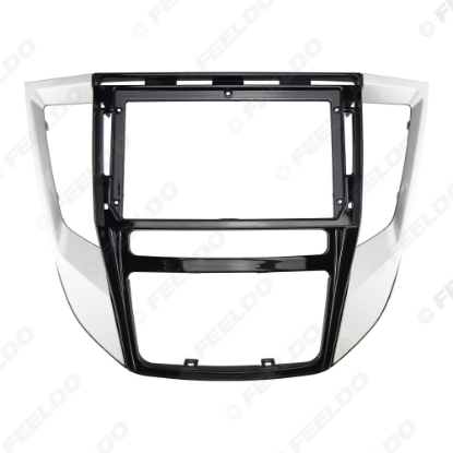 Picture of Car Audio 9" Big Screen Dash Fascia Panel Frame Kit Adapter For Mitsubishi Lancer EX 2020 Radio Dash Frame