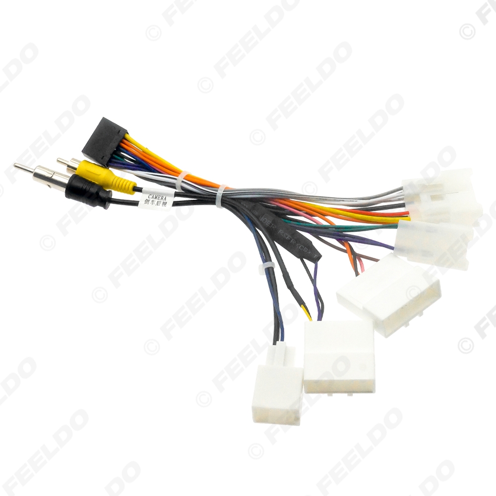 Picture of Car 16pin Power Cord Wiring Harness Adapter For Toyota 2017+ Installation Head Unit Cable