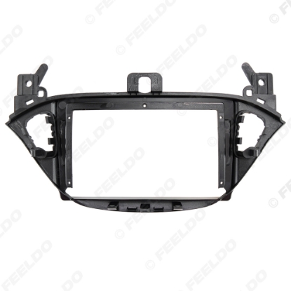Picture of Car Audio 9" Big Screen Dash Fascia Panel Frame Kit Adapter For Opel Adam (2013+)/Corsa (2014+) Radio Dash Frame