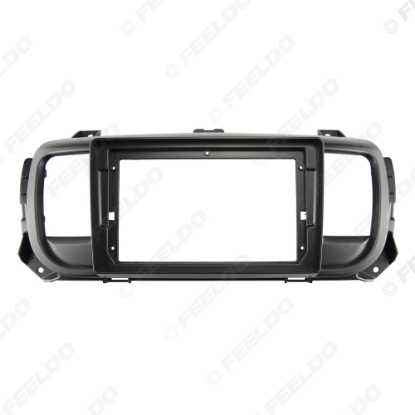 Picture of Car Audio 9" Big Screen Dash Fascia Panel Frame Kit Adapter For Citroen Jumpy/Spacetourer (2016) Radio Dash Frame