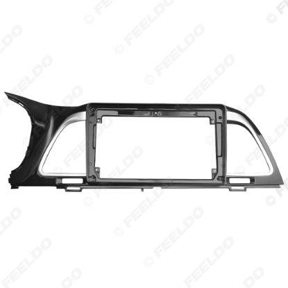 Picture of Car Audio 9" Big Screen Dash Fascia Panel Frame Kit Adapter For KIA K4 (2014-2017) Auto Radio Dash Frame Part