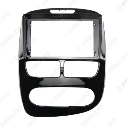 Picture of Car Audio 9" Big Screen Dash Fascia Panel Frame Kit Adapter For Renault Clio (2012-2016) Auto Radio Dash Frame 