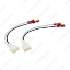Picture of 2pcs Car 2Pin Stereo Speaker Wire Harness Adaptors For Toyota Auto Speaker Replacement Connection Wiring Plug Cables