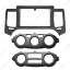 Picture of Car Audio 9" Big Screen Dash Fascia Panel Frame Kit Adapter For KIA Optima/Magentis 2008-2010 Radio Dash Frame