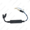 Picture of Car Vehicle Boat Radio Antenna Adapter Male Dual Fakra Amplifier Booster for Volkswagen Audi Signal Aerial FM Antenna