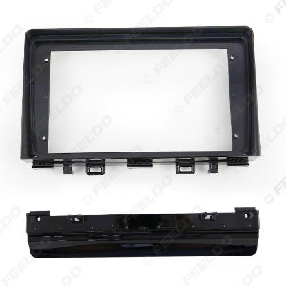 Picture of Car Audio 9" Big Screen Fascia Frame Adapter For KIA Rio 2Din Dash Stereo Fitting Panel Frame Kit