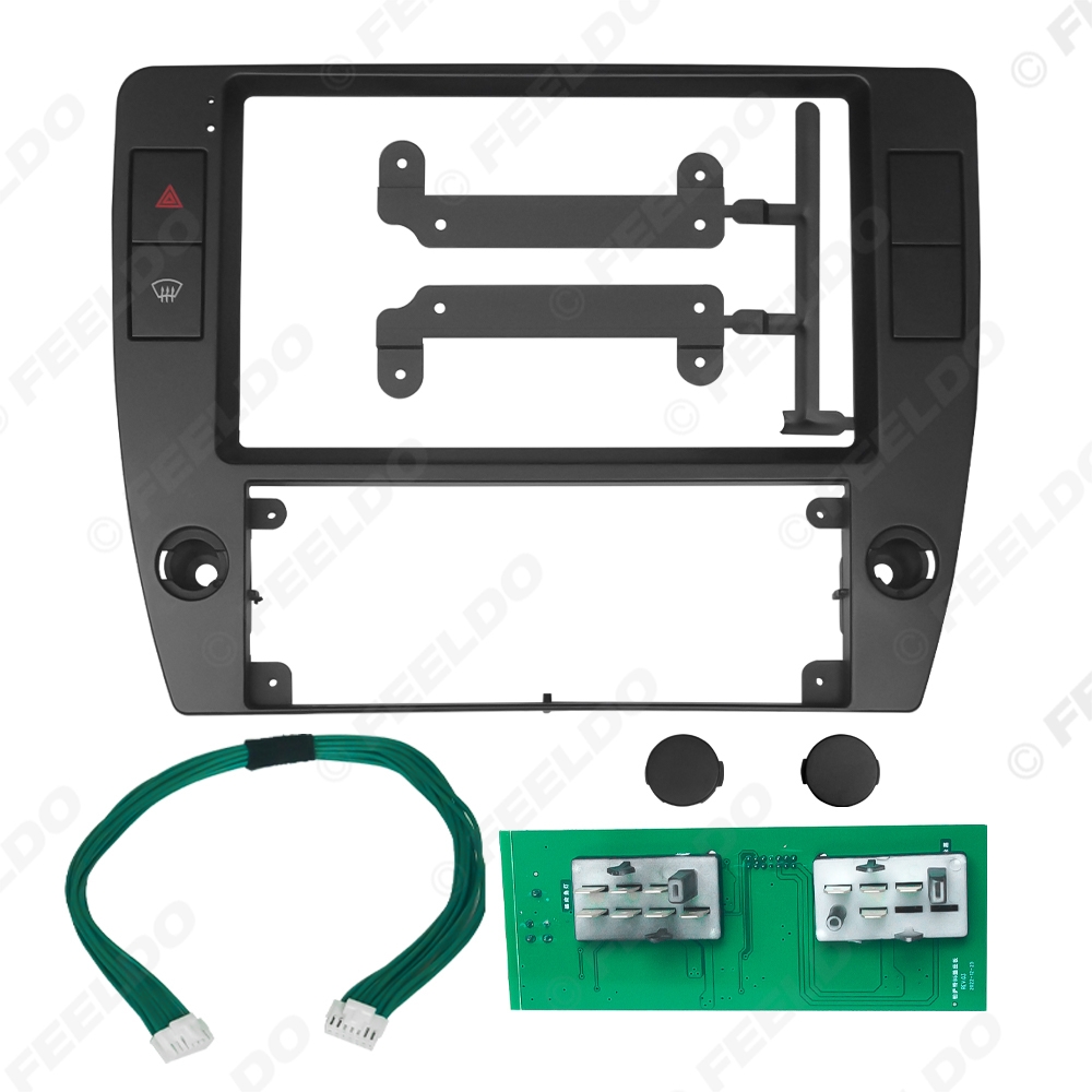 Picture of Car Audio Fascia Frame Adapter For Volkswagen Passt B5 05-08 9" Big Screen 2DIN Dash Fitting Panel Frame Kit